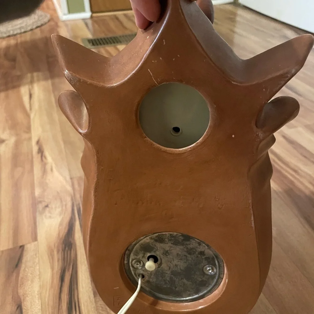 VTG 1975 Cermanic Horse Head Clock